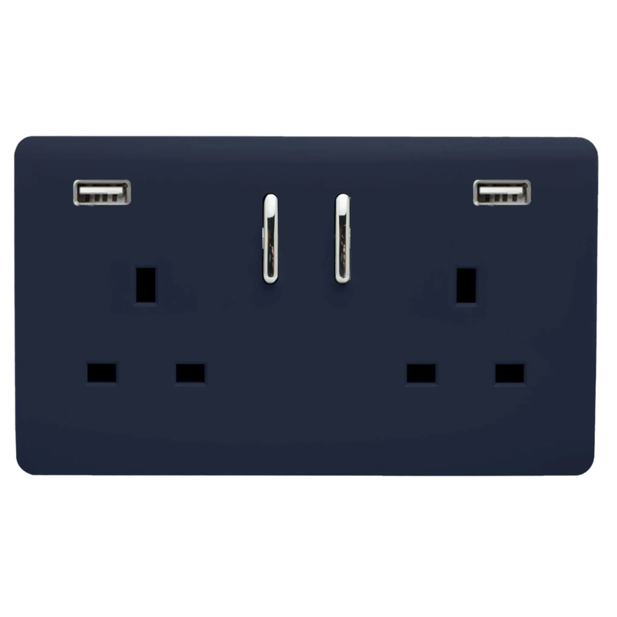 Navy Wiring Accessories Trendi Decorative Screwless